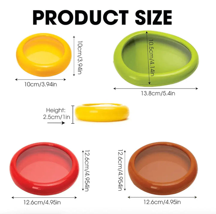 Silicone Food hugger (5pcs)